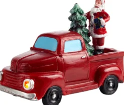 Valokoriste Markslöjd Minicar paristokäyttöinen punainen