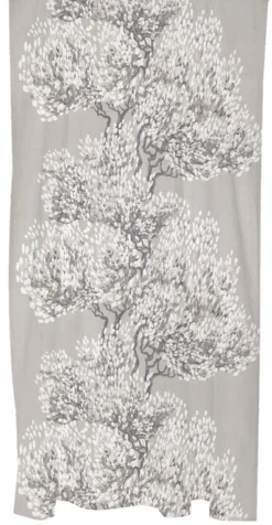 Valoverho Vallila Väre, beige/valkoinen, 140x250 cm
