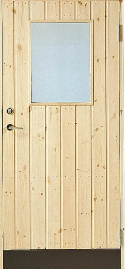 Varaston ovi Jabo 10° suora paneeli, lasi vasen 90x200cm 2-lasi