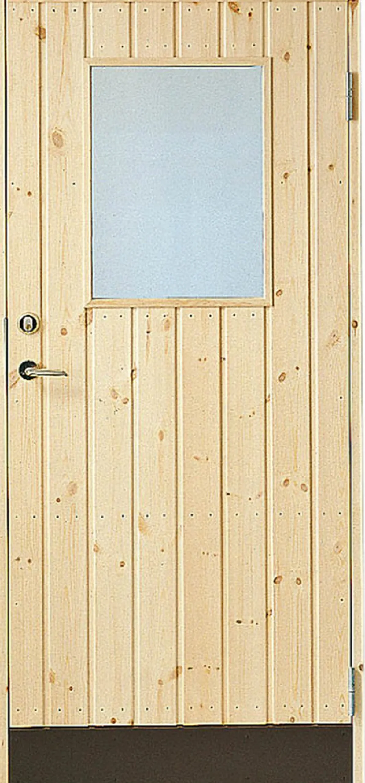 Varaston ovi Jabo 10° suora paneeli, lasi vasen 90x200cm 2-lasi