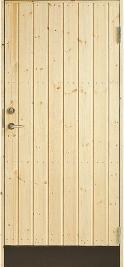Varaston ovi Jabo 10° suora paneeli oikea 90x200cm