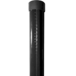 Verkkoaidan tolppa Ab Polar, pyöreä 48 mm korkeus 250 cm, harmaa