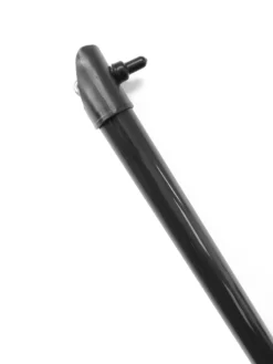 Verkkoaidan tukitolppa Ab Polar, pyöreä 38 mm korkeus 250 cm, harmaa