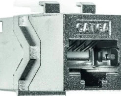 Verkkoliitin Pistesarjat Cat6a, RJ45-RJ45 Keystone jatko