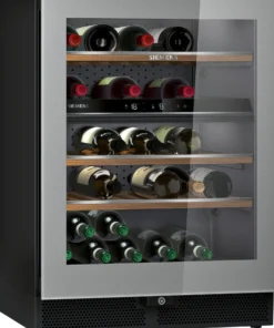 Viinikaappi Siemens iQ500 KW16KATGB, 60cm, 2 lämpötila-aluetta, vapaasti seisova, silver