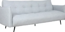 Vuodesohva Home4You LANDER 3-istuttava, vaaleanharmaa