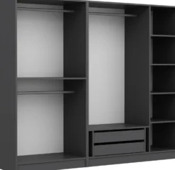 Walk-in closet Linento Furniture Kale 210x225cm ilman ovia eri värejä