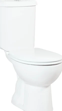 WC-istuin Creavit Corner soft-close -kannella kaksoishuuhtelu