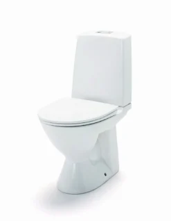 WC-istuin Ido Glow 61 kanneton P-lukko 2-huuhtelu