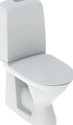 WC-istuin IDO Standard, piilo-S-lukko, 2-huuhtelu, huuhtelukaulukseton, sis. kansi