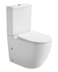 WC-istuin Interia Pacho Rimless, soft-close -kannella, eri värejä