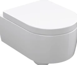 WC-istuin Kerasan Flo seinämalli valkoinen