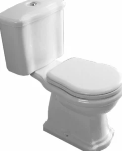 WC-istuin Kerasan Retro 3 S-lukko kromi 3/6l kaksoishuuhtelu