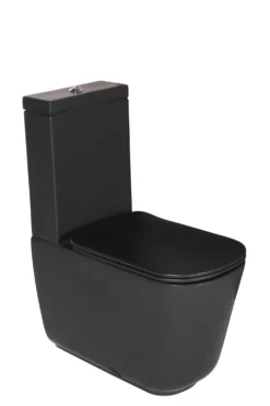 WC-istuin Kerasan Tribeca 3/6l kaksoishuuhtelu S/P-lukko matta eri värejä