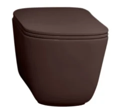 WC-istuin Kerasan Tribeca Rimless 5118 lattiamalli S/P-lukko matta eri värejä
