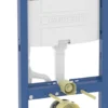 WC:n seinäasennuselementti Geberit Duofix Omega, 98cm, piilohuuhtelusäiliö 12cm, PEX-liittimellä