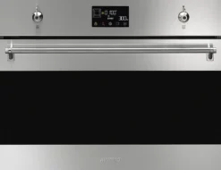 Yhdistelmämikroaaltouuni Smeg SO4302M1X, 45cm, teräs