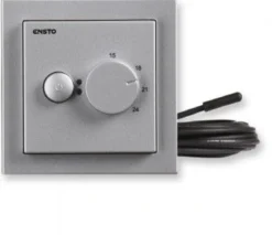 Yhdistelmätermostaatti Ensto ECO16BT-IM-083 16A IP30 U alumiini