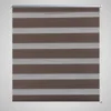 Zebra rullakaihdin 50 x 100 cm kahvinruskea