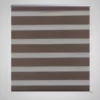 Zebra rullakaihdin 90 x 150 cm kahvinruskea