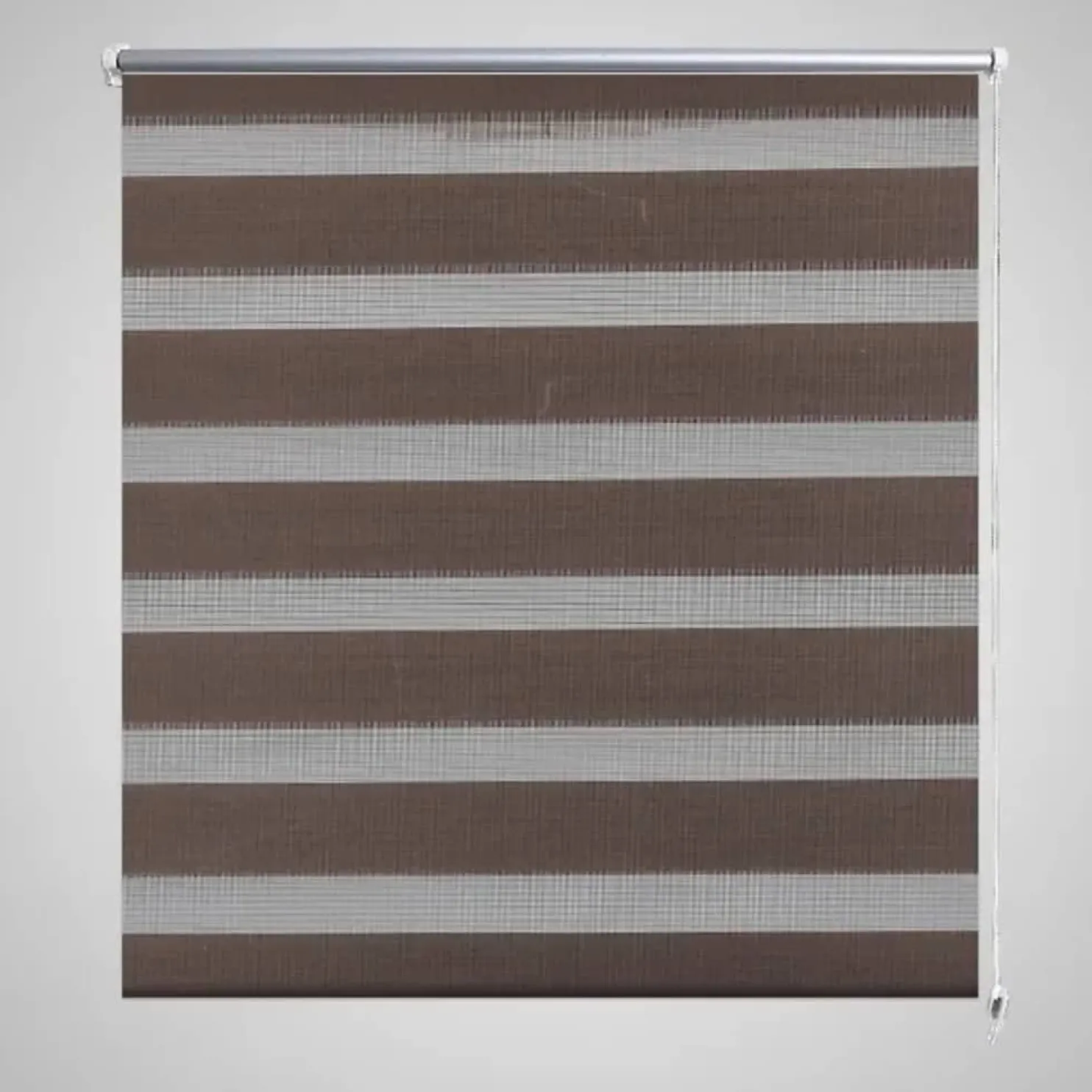 Zebra rullakaihdin 140 x 175 cm kahvinruskea
