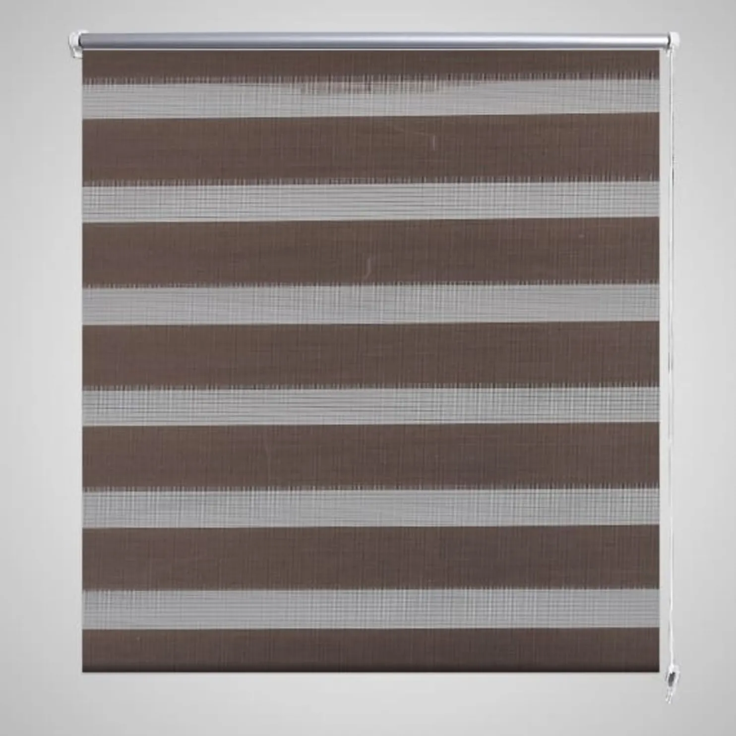 Zebra rullakaihdin 60 x 120 cm kahvinruskea