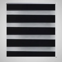 Zebra rullakaihdin 60 x 120 cm musta